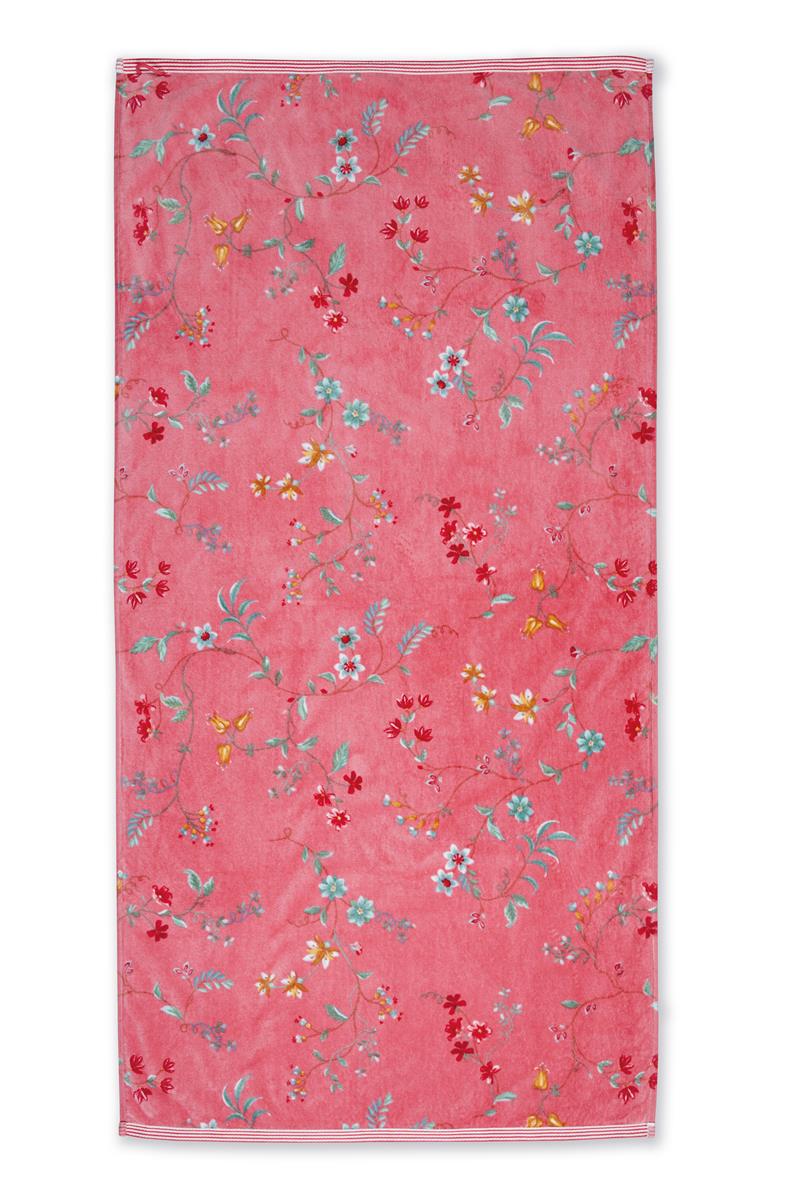 BEDDING HOUSE - PIP Les Fleurs Pink Duschtuch 70x140cm  