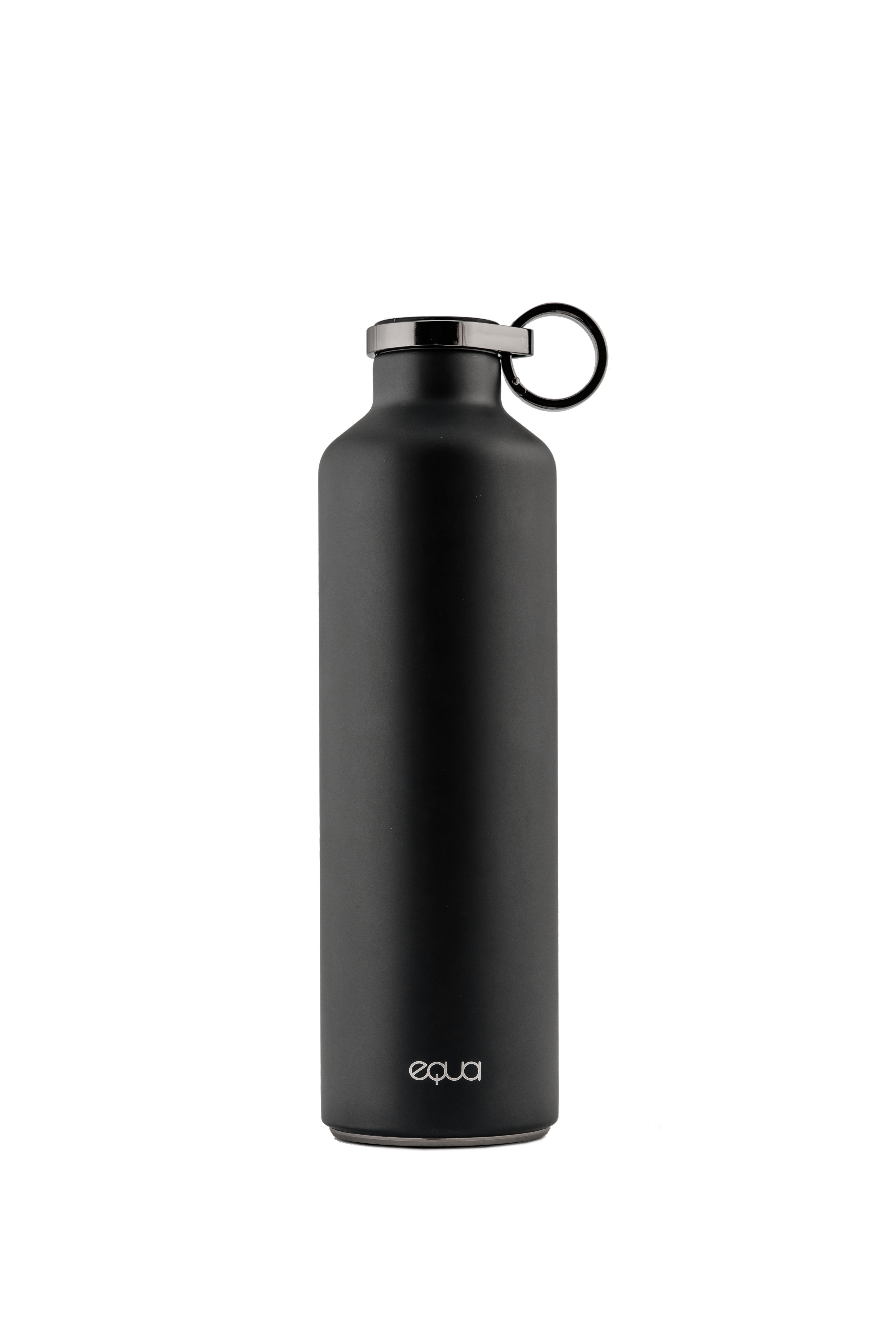 EQUA - Basic Trinkflasche Edelstahl, grau, 680ml