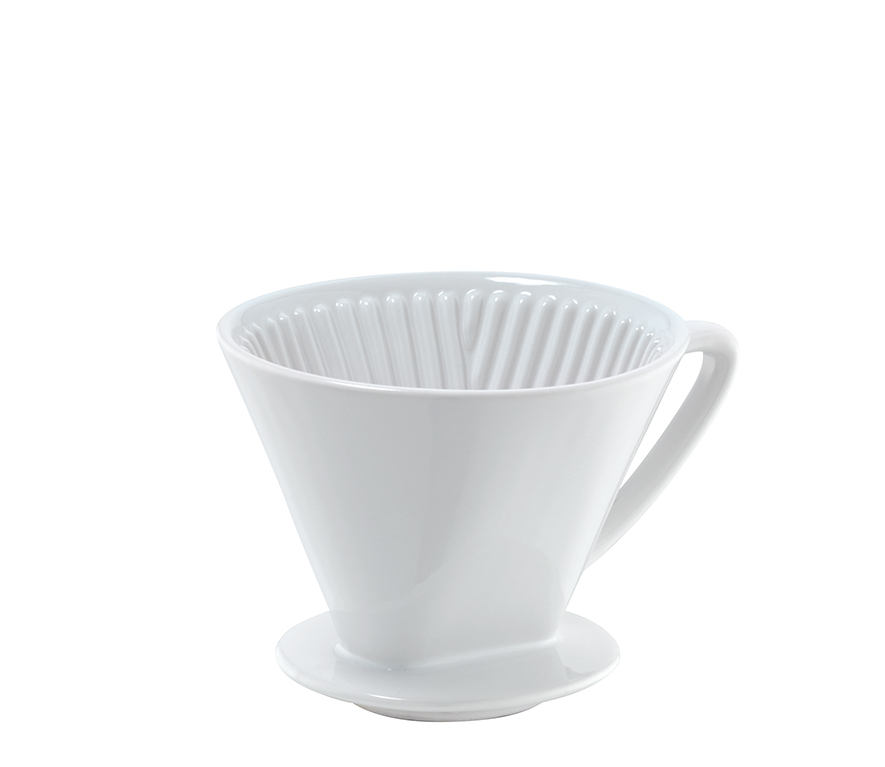 CILIO - Kaffeefilter Größe 4, weiß  