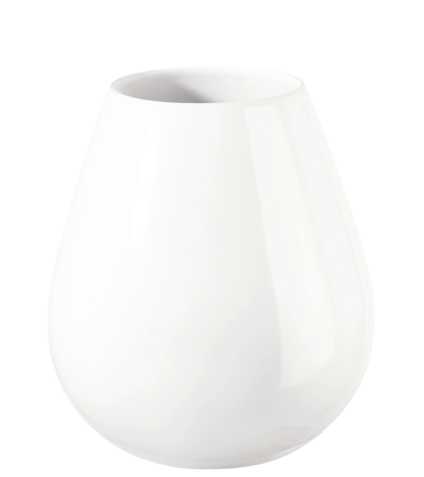 ASA - EASE Vase, weiß Höhe 18cm