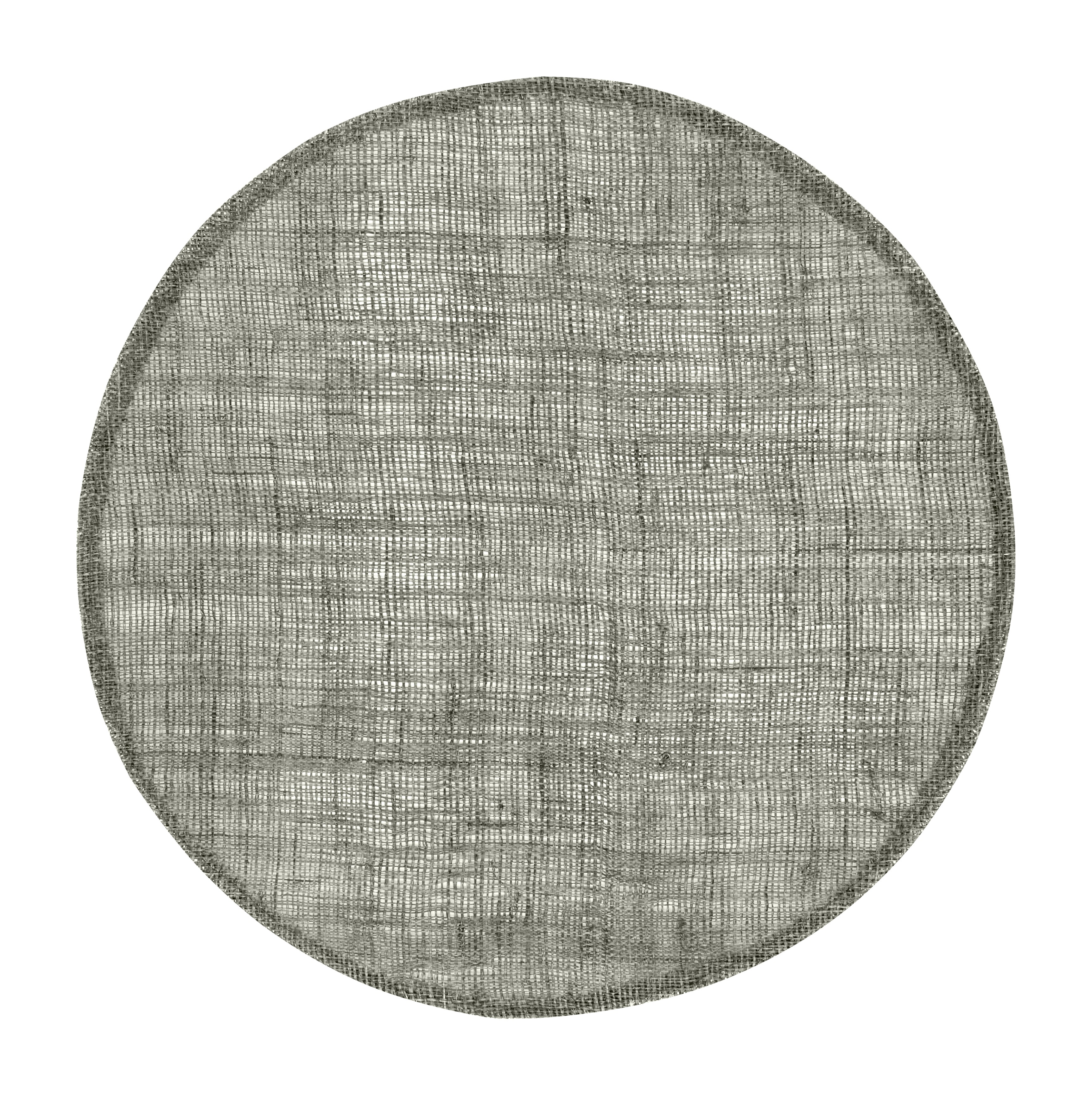 DIXIE - Tischset Linnea d38cm, dark grey